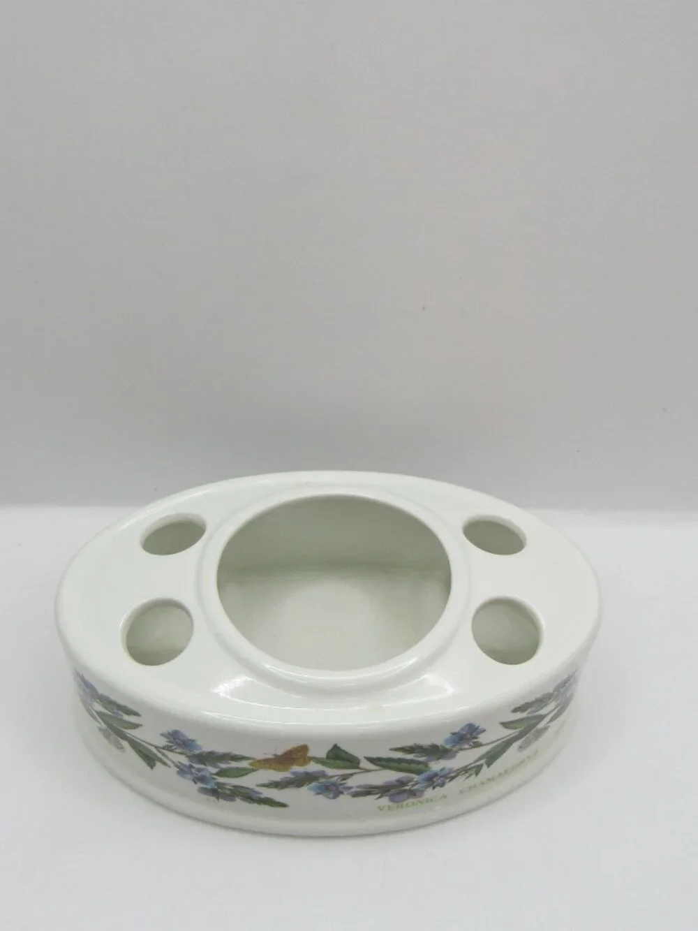 Portmeirion Ceramic Toothbrush Holder, Tumbler and Soap/Lotion Dispenser